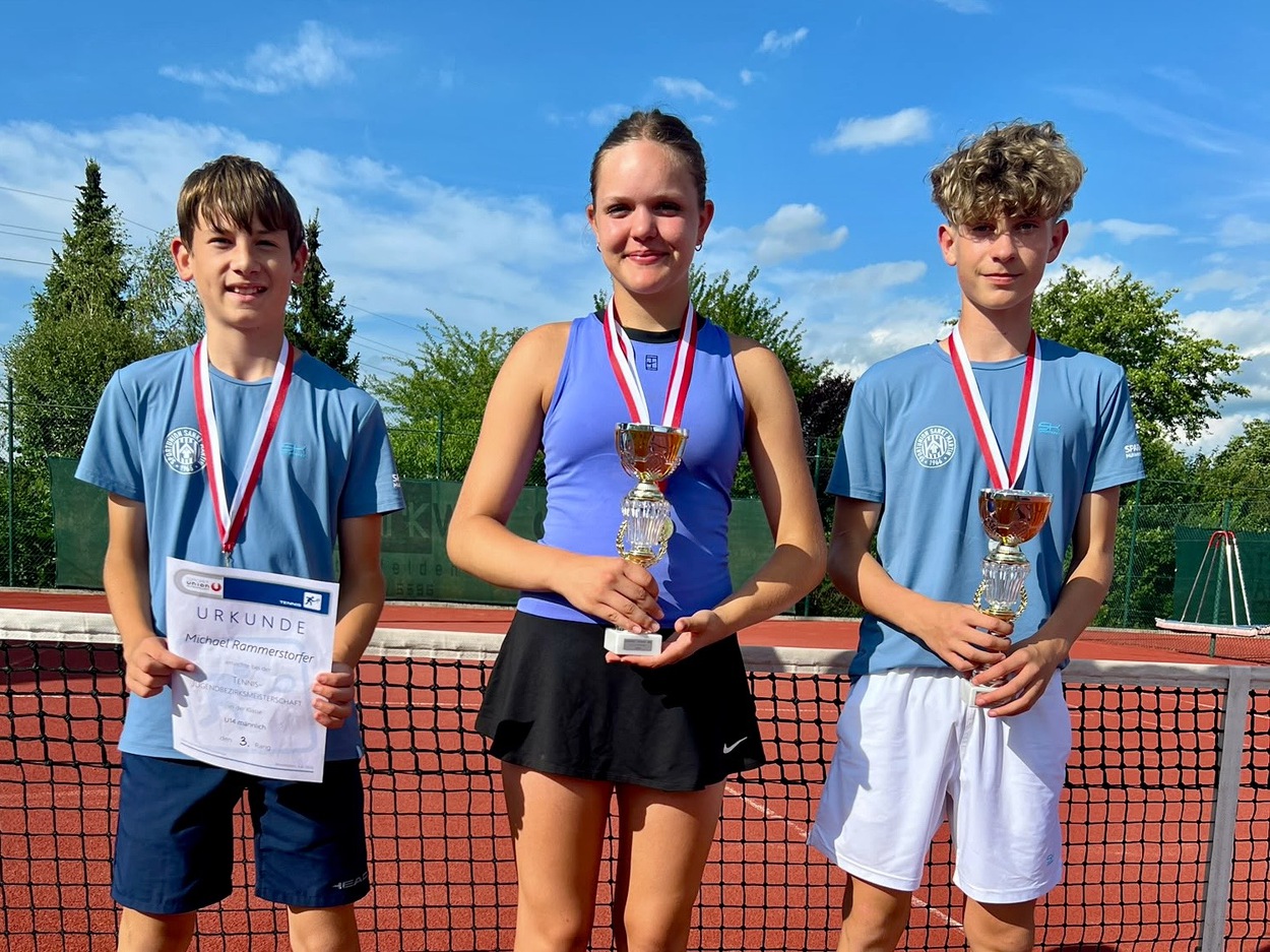 DREI BEZIRKSMEISTERTITEL! UTC St. Martin begeistert bei den JBM 2026